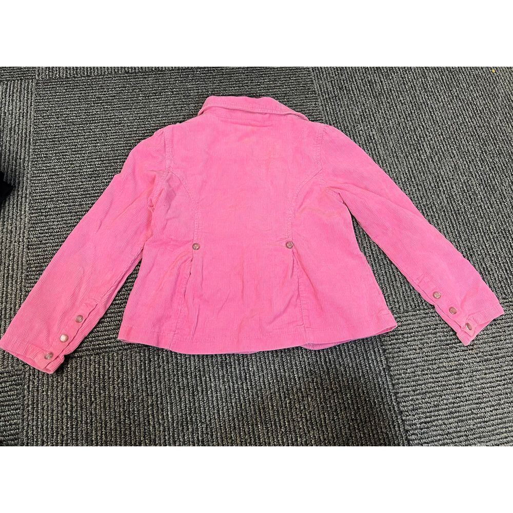 Walt Disney Vintage Pink Princess Corduroy Button-Up Jacket Casual Outerwear - Picture 2 of 8